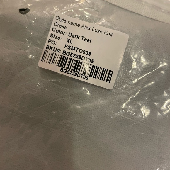 Birdy Grey Deep Teal 'Alex' Maxi Dress in Luxe Knit - Picture 9 of 11